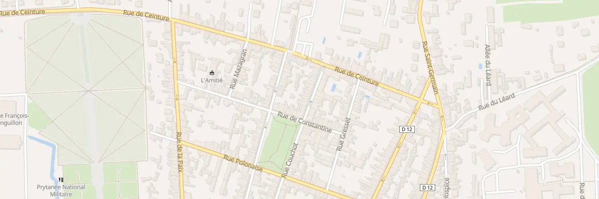 Plan du 29 Rue Couchot à La Flèche