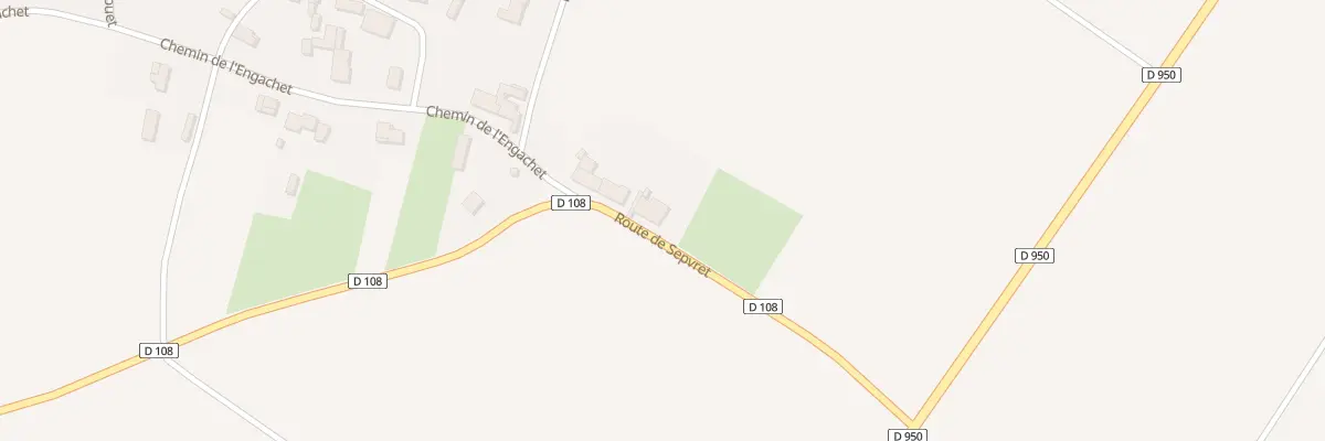 Plan du 6 Rte de Sepvret à Chey
