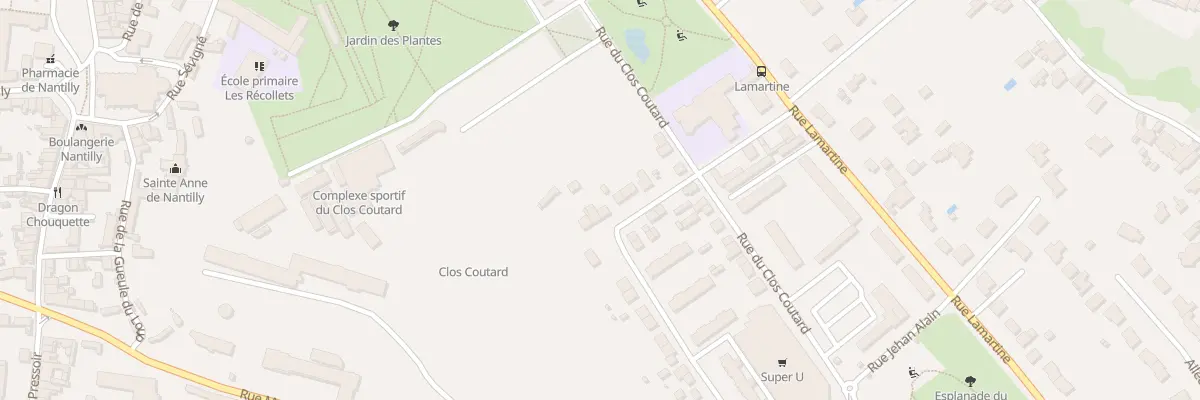 Plan du 321 Rue Jean de la Brète à Saumur