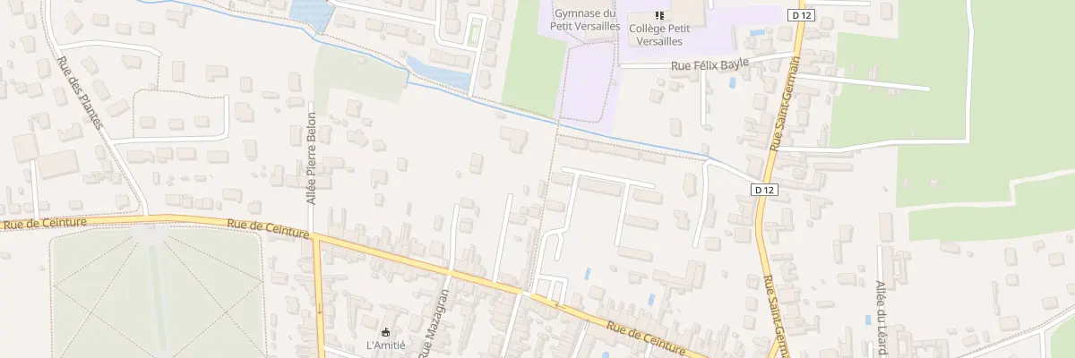 Plan du 54Q Rue de Ceinture à La Flèche
