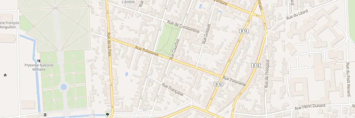Plan du 22 Rue Couchot à La Flèche