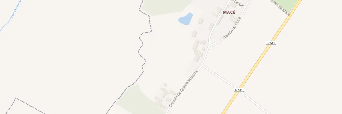Plan du 1 Rue de Macé à Jort