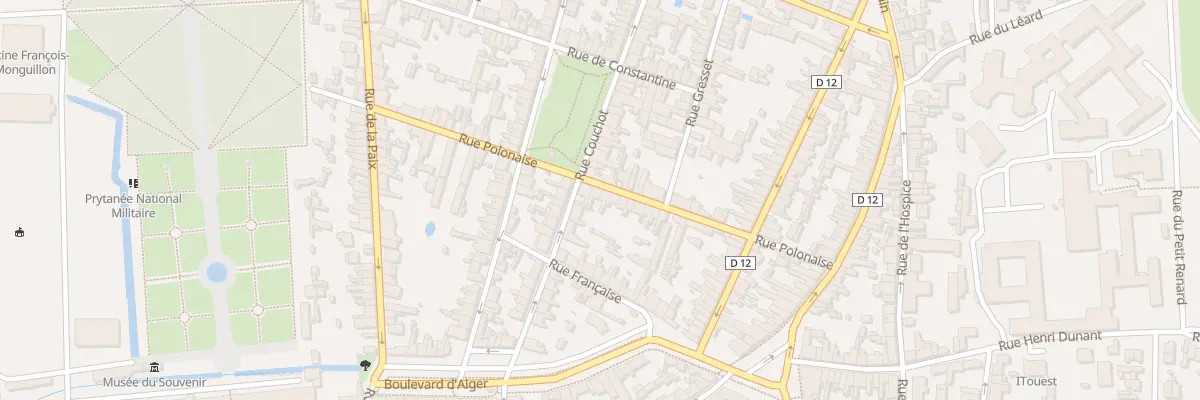 Plan du 31 Rue Polonaise à La Flèche