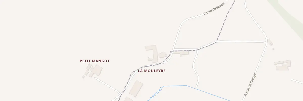 Plan du 164 La Mouleyre à Saint-Étienne-de-Lisse