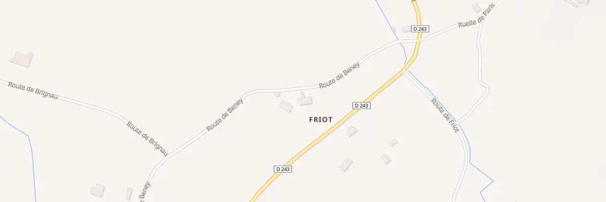 Plan du 128 Friot à Saint-Genès-de-Castillon