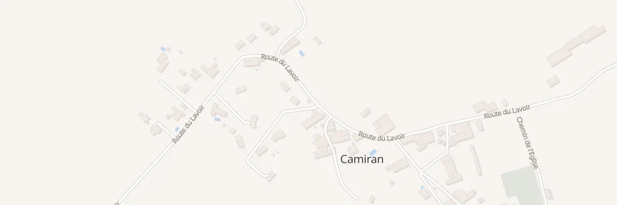 Plan du 12 Le Peytreau à Camiran