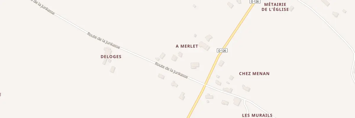 Plan du 4 A Merlet aux Esseintes
