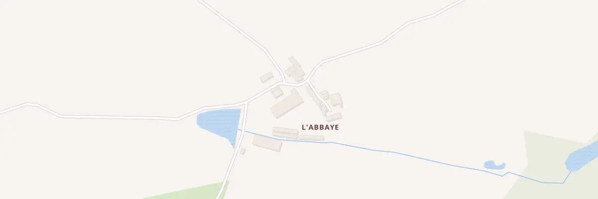 Plan du 2 L’Abbaye à Vasles