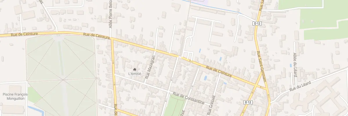 Plan du 35 Rue de Ceinture à La Flèche