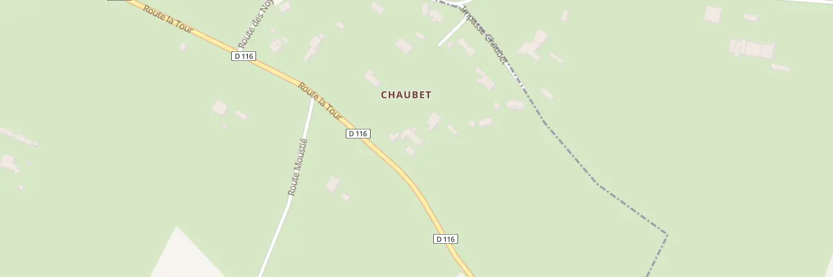 Plan du 1 Chaubet à Cenon
