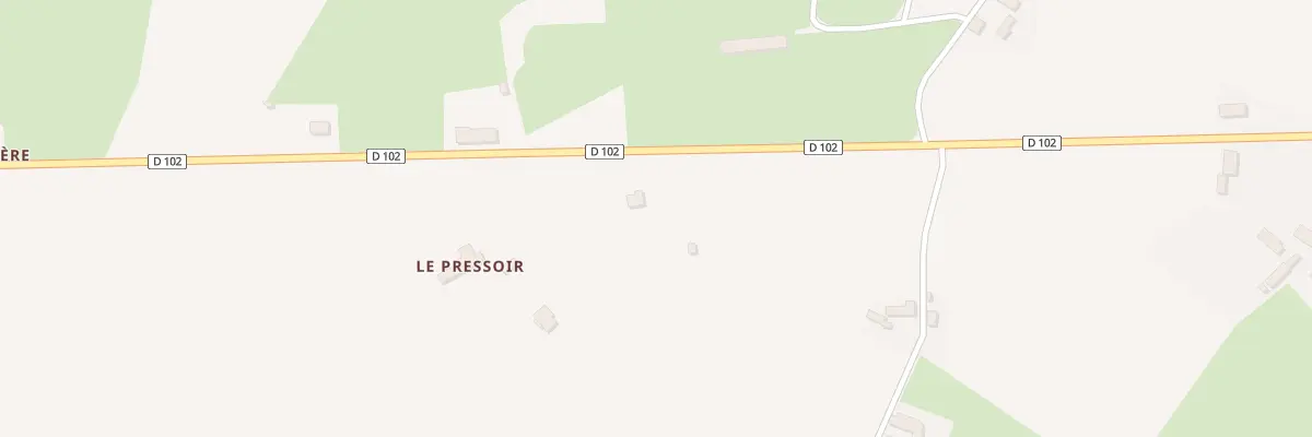 Plan du 5700 Le Pressoir à Bousse