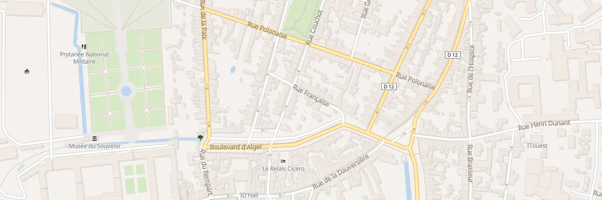 Plan du 10 Rue Couchot à La Flèche