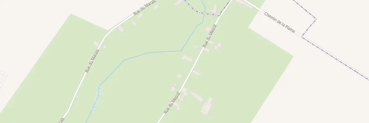 Plan du 11 Rue du Mesnil à Fourches