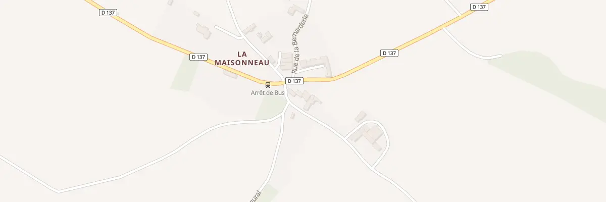 Plan du 2 Rue de Sud-Forge à Thénezay