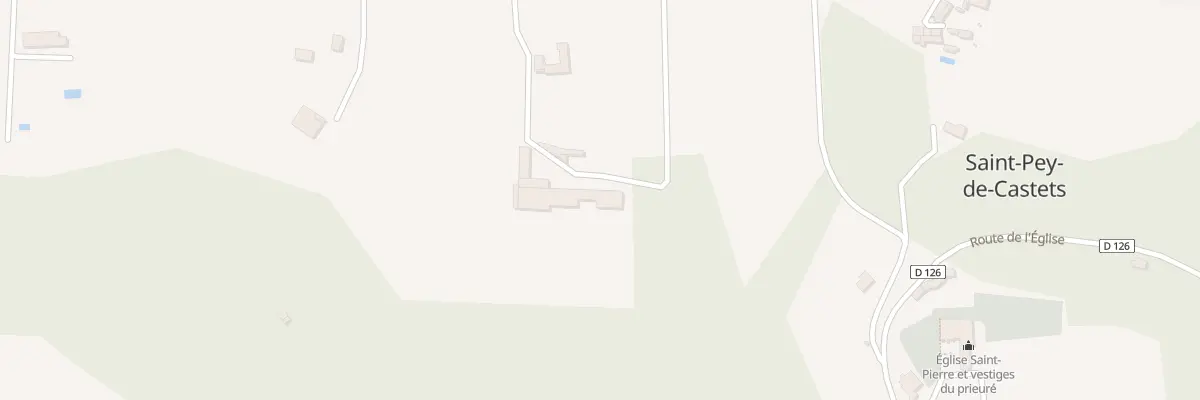 Plan du 176 Gamage à Saint-Pey-de-Castets