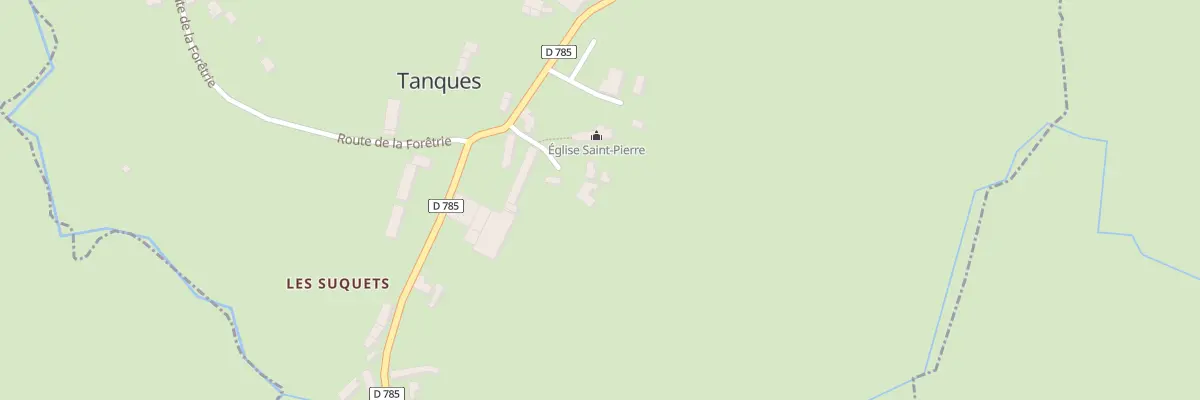 Plan du 4 Pl Saint-pierre à Tanques