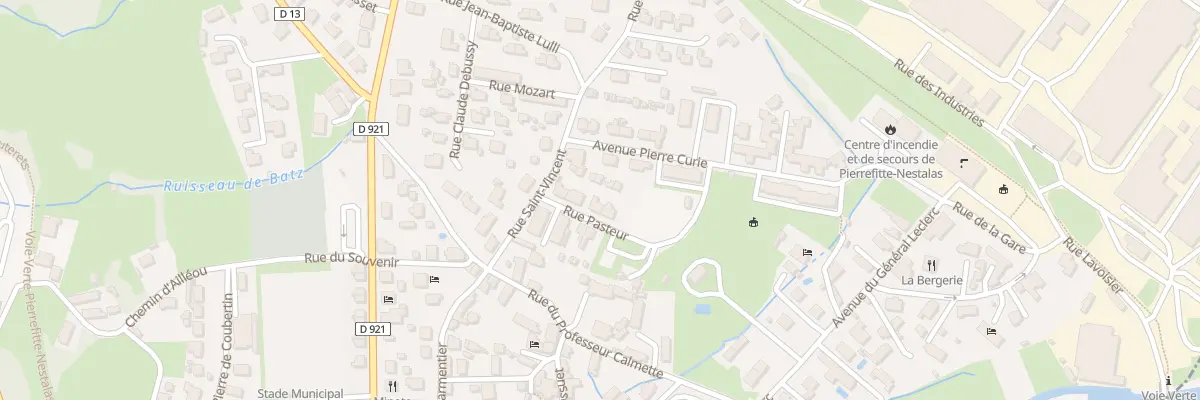 Plan du 4 Rue Pasteur à Pierrefitte-Nestalas