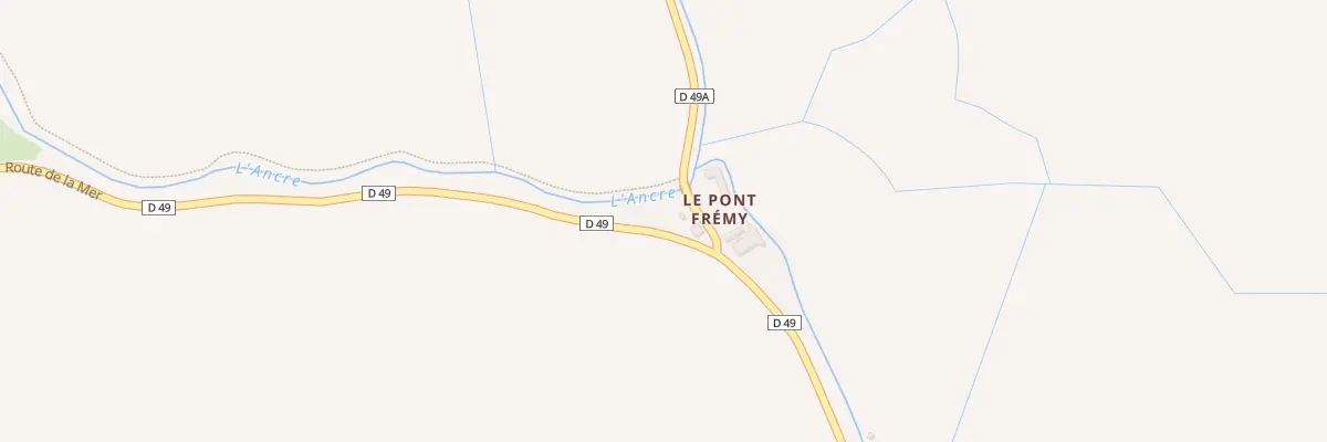 Plan du 1530 Rte de la Mer à Cricqueville-en-Auge