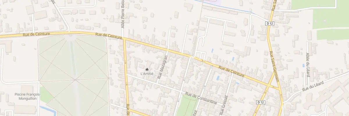 Plan du 39 Rue de Ceinture à La Flèche