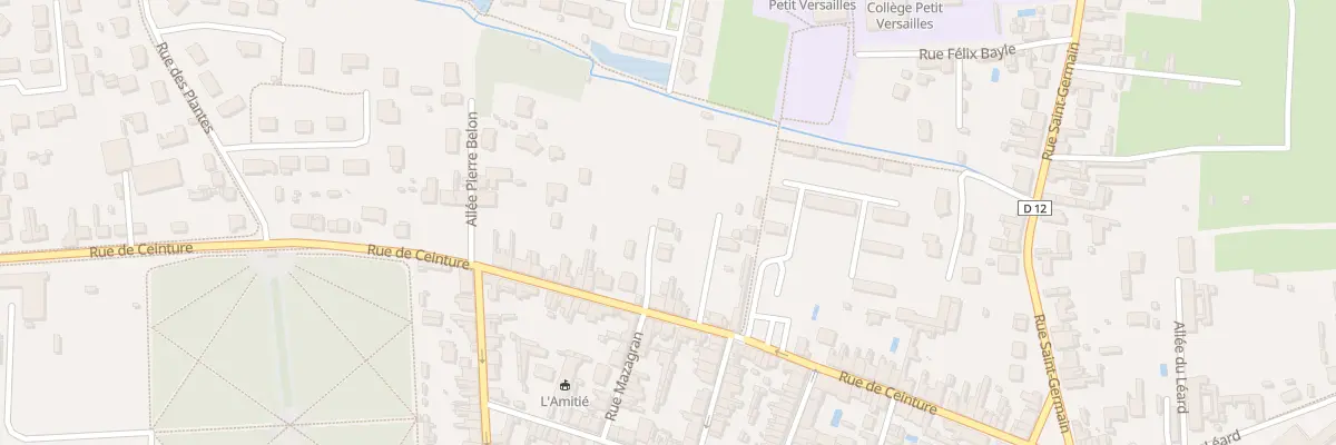 Plan du 60T Rue de Ceinture à La Flèche