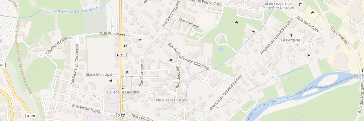 Plan du 11B Rue du Professeur Calmette à Pierrefitte-Nestalas