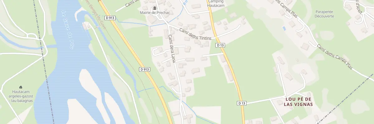 Plan du 11 Cami Dera Lana à Préchac