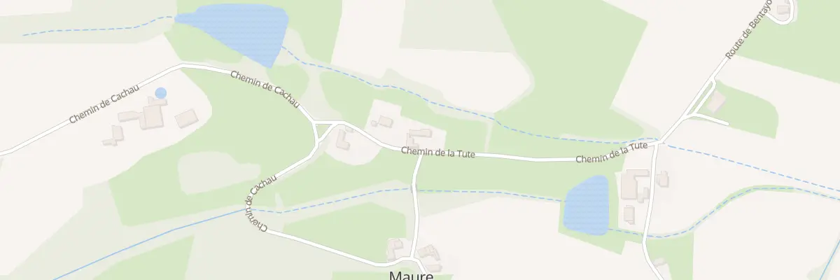 Plan du 5 Che de la Tute à Maure