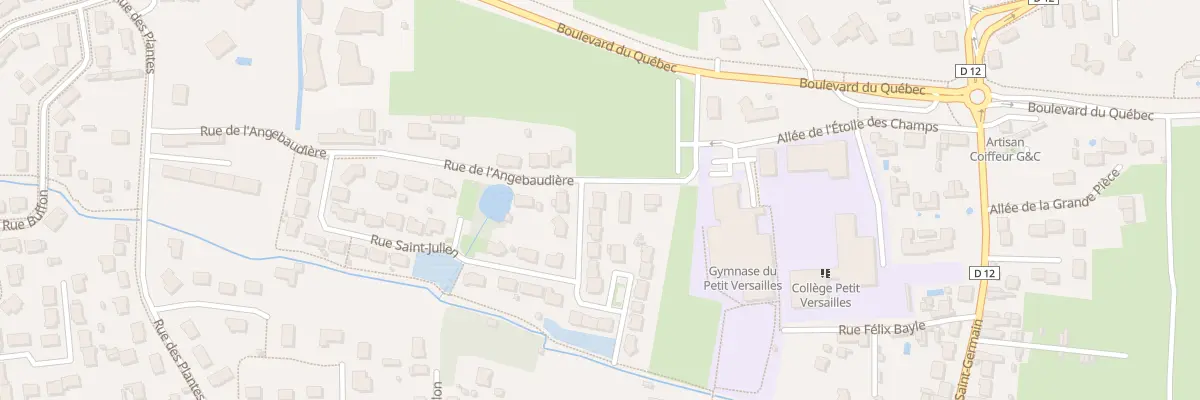 Plan du 1 Rue des Tonnelles à La Flèche