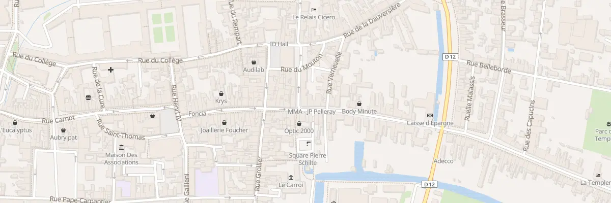 Plan du 4 Rue Bertrand Toutain à La Flèche
