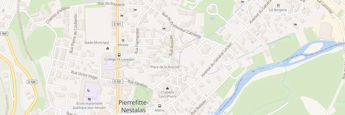 Plan du 19 Rue Bossuet à Pierrefitte-Nestalas