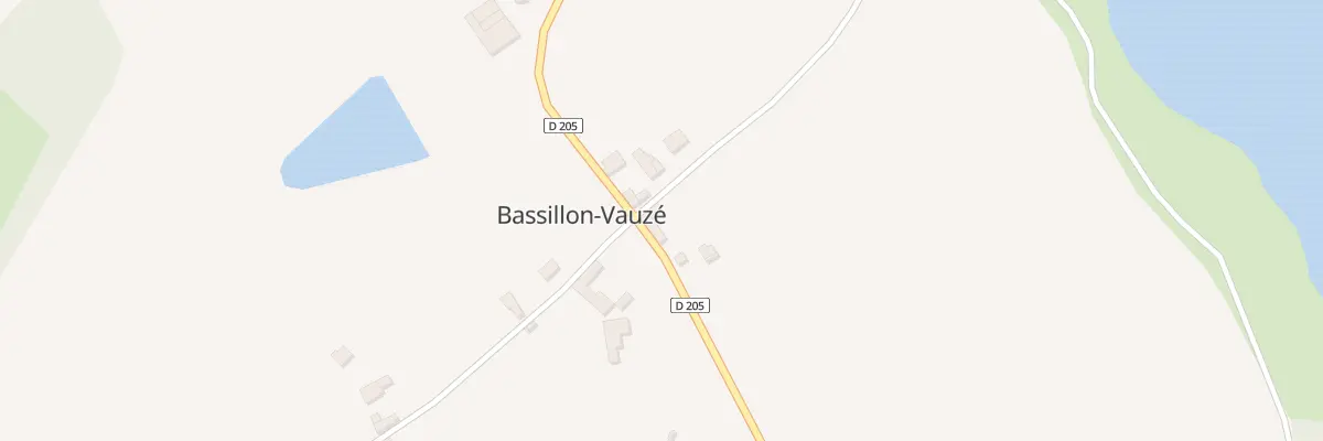 Plan du 11 Rte du Lac à Bassillon-Vauzé