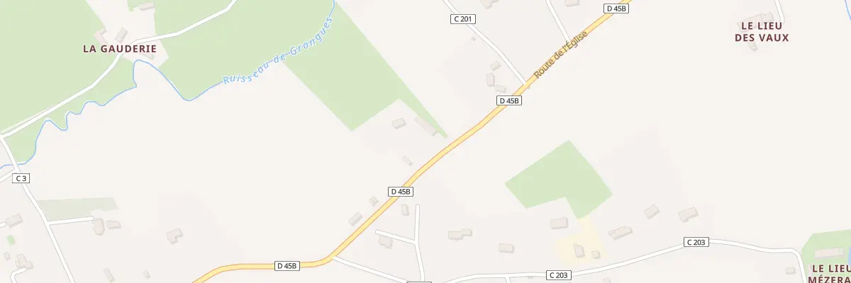 Plan du 2706 Rte de l’Église à Grangues