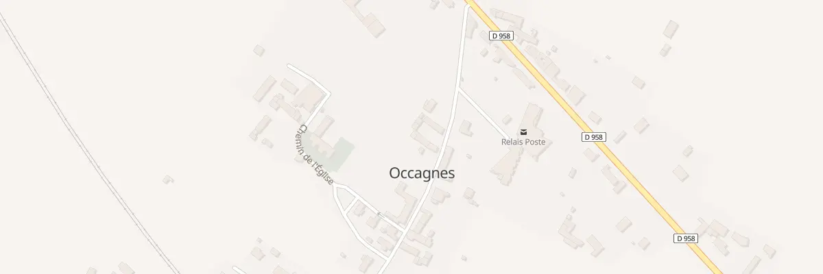 Plan du 7 La Grande Rue à Occagnes