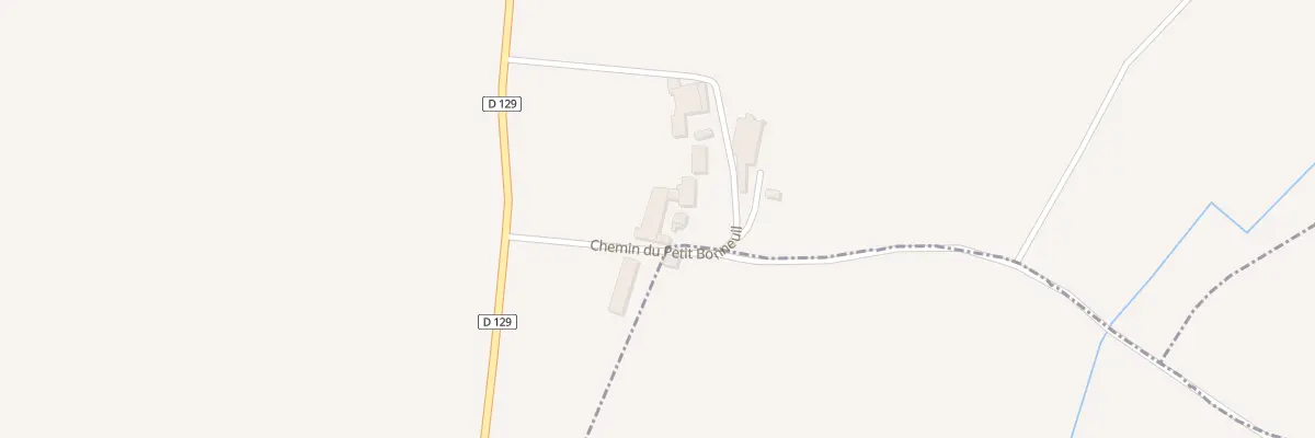 Plan du 3 Che du Petit Bonneuil à Bellevigne
