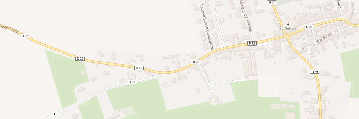 Plan du 5234 Av du Général de Gaulle à Vallon-sur-Gée