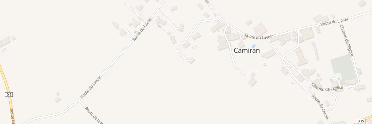 Plan du 10Q Le Peytreau à Camiran