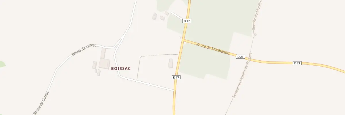 Plan du 298 Pleniers de Boissac à Puisseguin