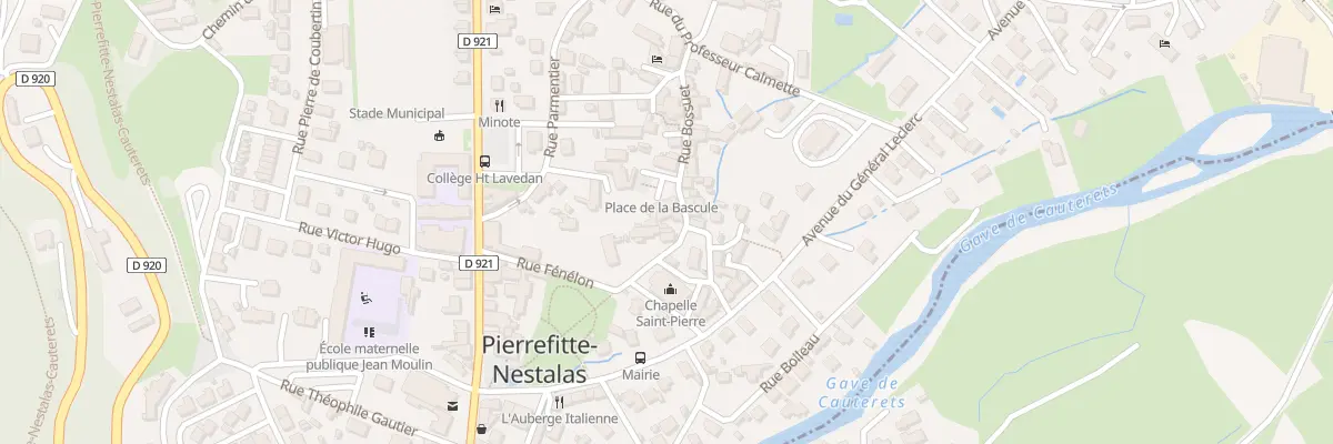 Plan du 4 Rue Bossuet à Pierrefitte-Nestalas