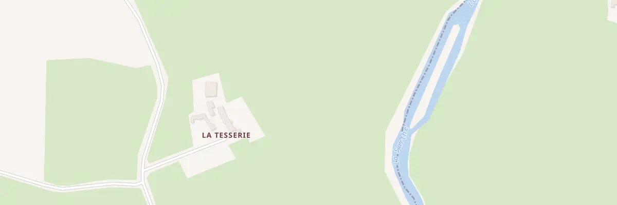 Plan du 5114 La Tesserie à Saint-Paul-le-Gaultier