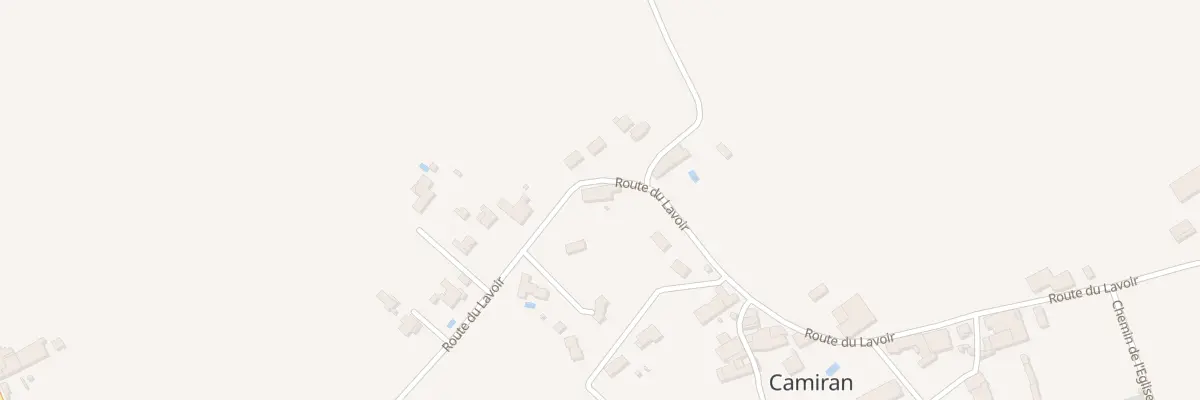 Plan du 14 Le Peytreau à Camiran