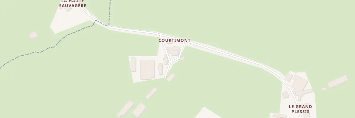 Plan du 1 Courtimont à Douillet