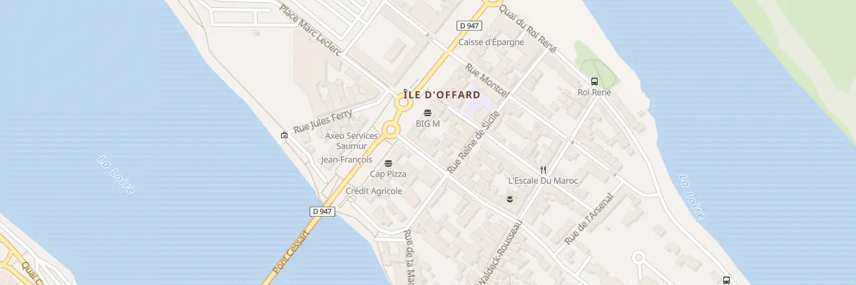 Plan du 44 Rue Paul Bert à Saumur
