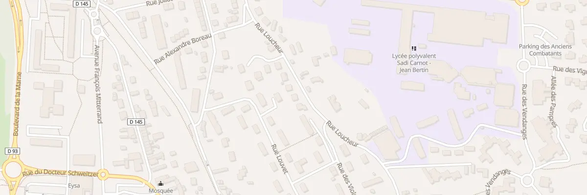 Plan du 499 Rue Loucheur à Saumur