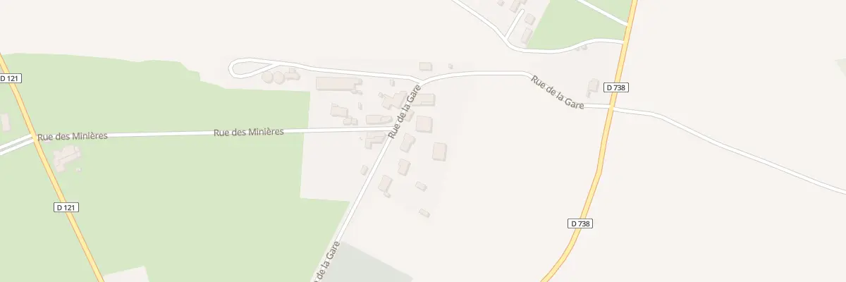 Plan du 22 Rue de la Gare à La Ferrière-en-Parthenay