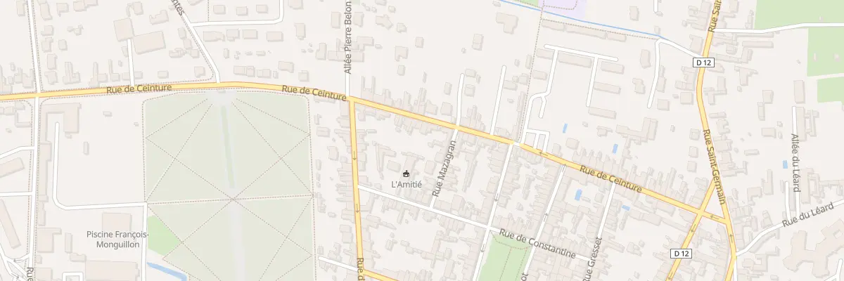 Plan du 49 Rue de Ceinture à La Flèche