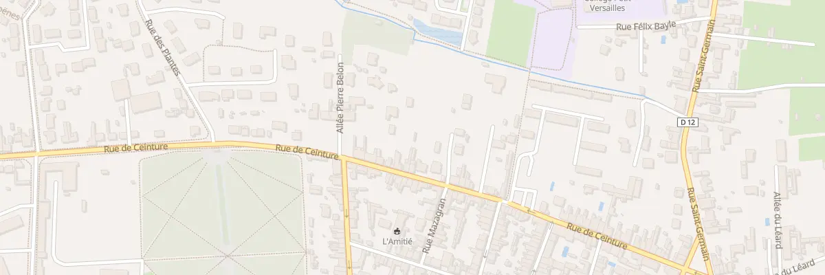 Plan du 70 Rue de Ceinture à La Flèche