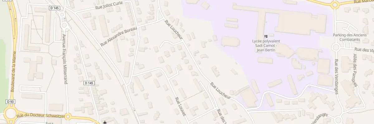 Plan du 517 Rue Loucheur à Saumur