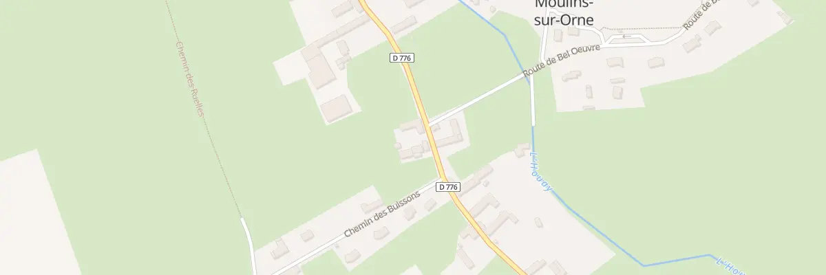 Plan du 46 Le Clos aux Seigneurs à Moulins-sur-Orne