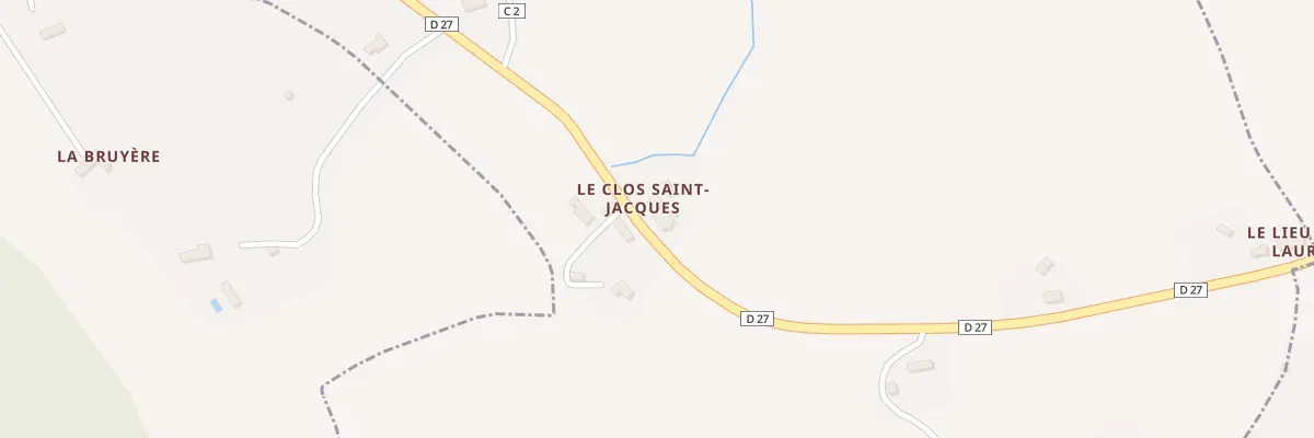 Plan du 5010 La Bruyere à Périers-en-Auge