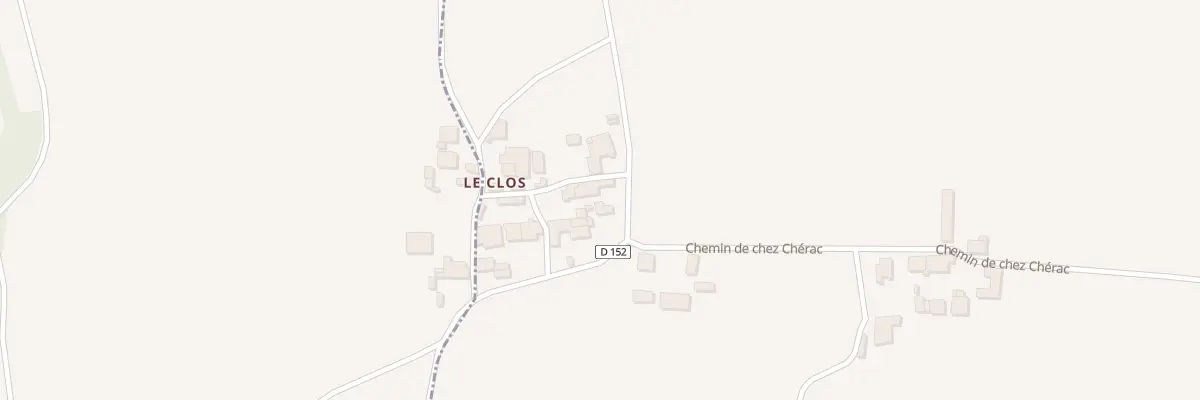 Plan du 7 Rte de Challignac à Ladiville
